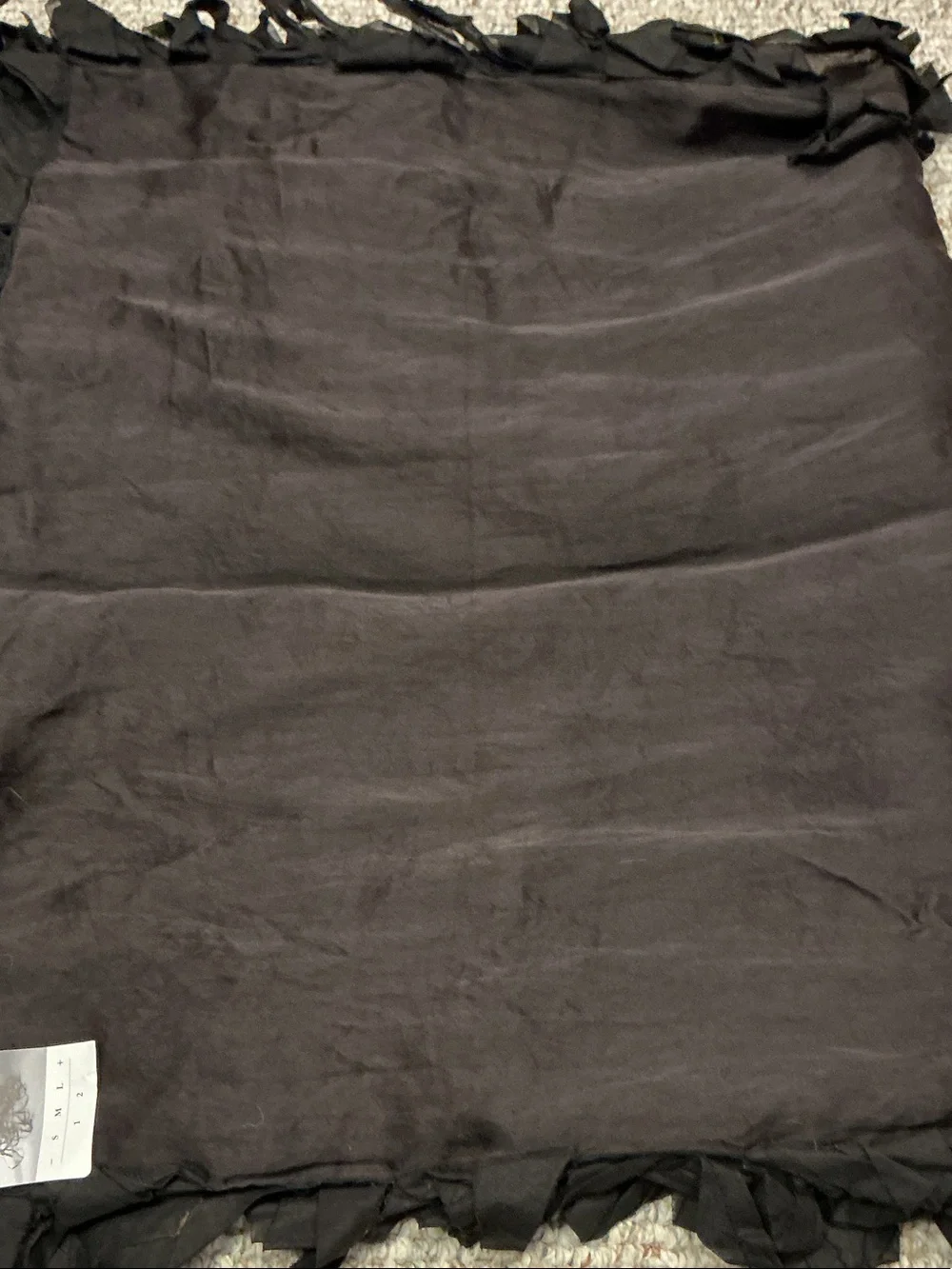 Cynthia Ashby Satin Loop Wrap. 25”x96”. NWT